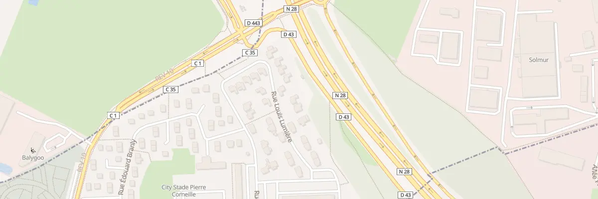 Plan du 11 Rue Louis Lumière à Bihorel