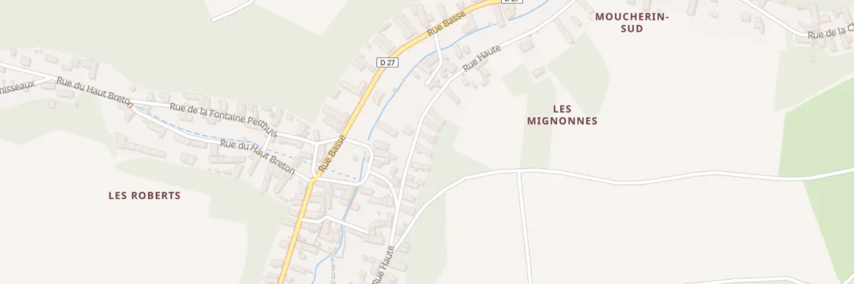 Plan du 30 Rue Haute à Chissay-en-Touraine