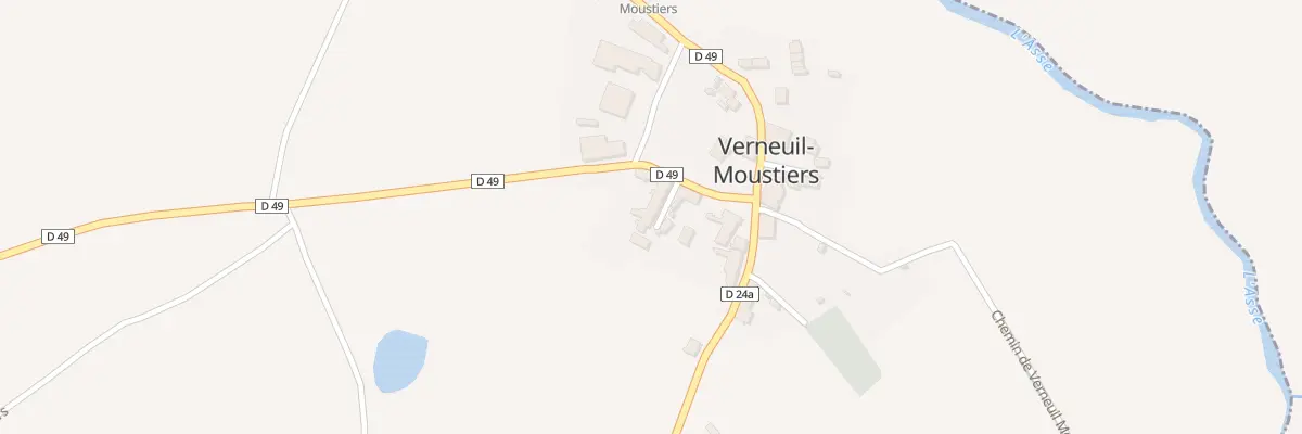 Plan du 5048 Le Bourg à Verneuil-Moustiers