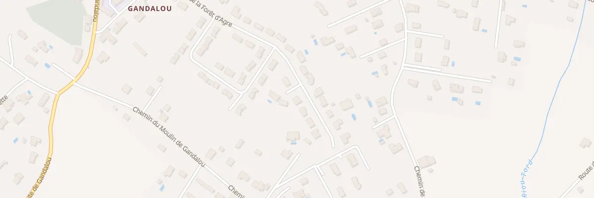 Plan du 14 Rue de la Forêt d’Agre à Castelsarrasin
