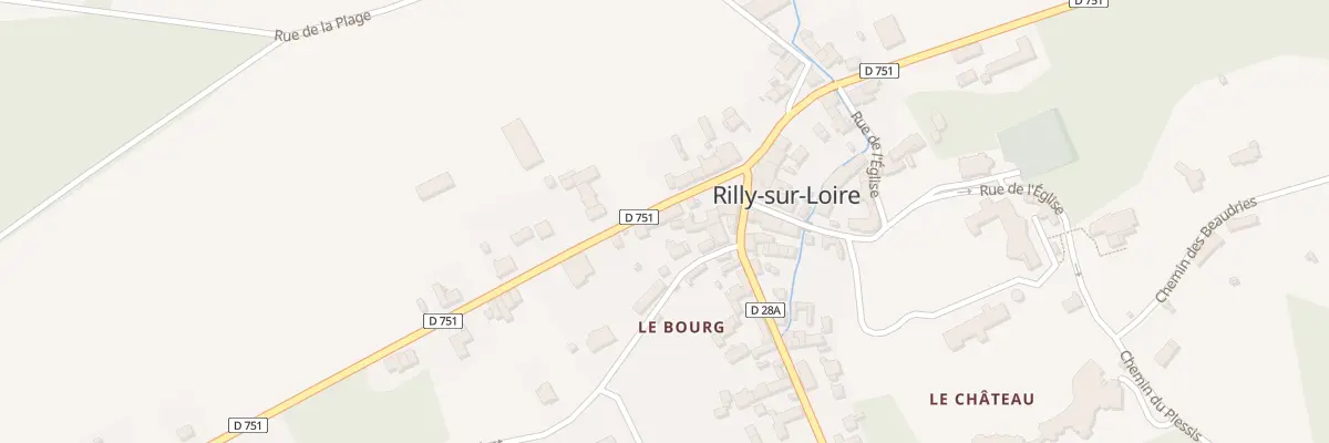 Plan du 21 Rue Nationale à Rilly-sur-Loire