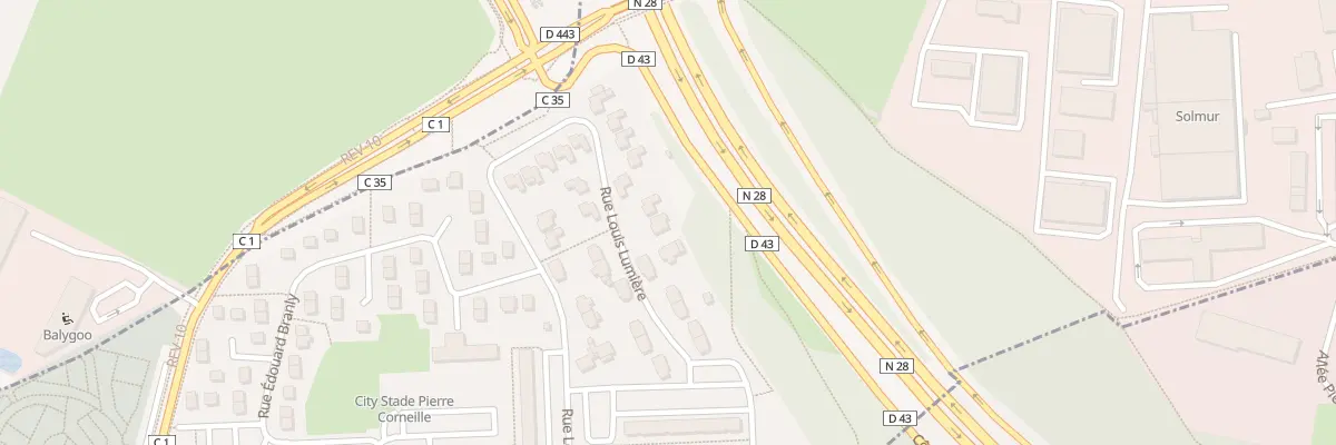 Plan du 13 Rue Louis Lumière à Bihorel