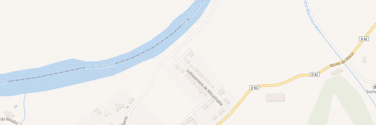 Plan du 5011F Mouzinatte à Gensac-sur-Garonne