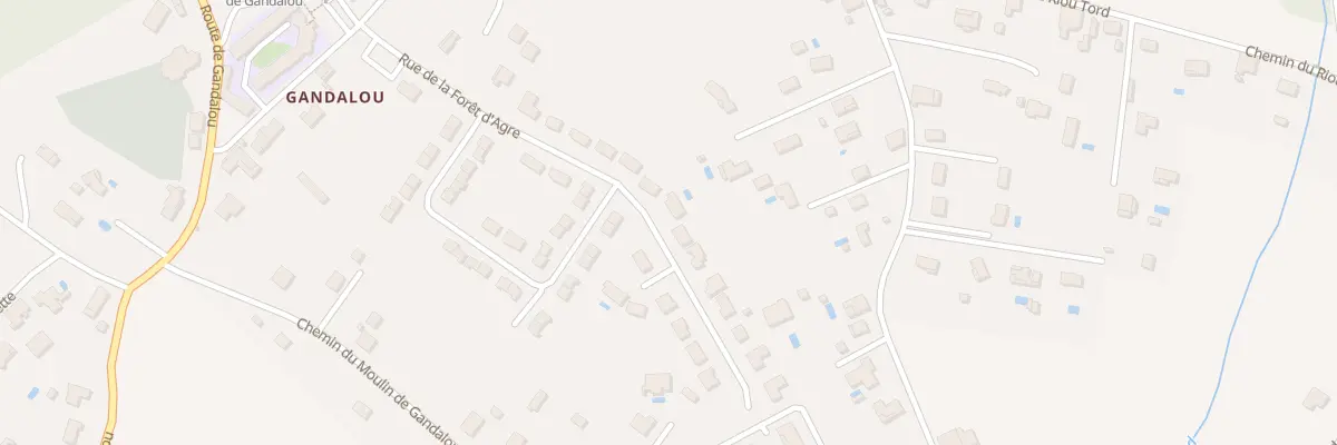 Plan du 17 Rue de la Forêt d’Agre à Castelsarrasin