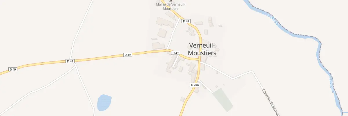 Plan du 5050 Le Bourg à Verneuil-Moustiers