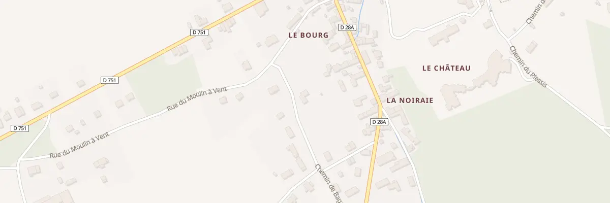 Plan du 5 Che de Bagatelle à Rilly-sur-Loire