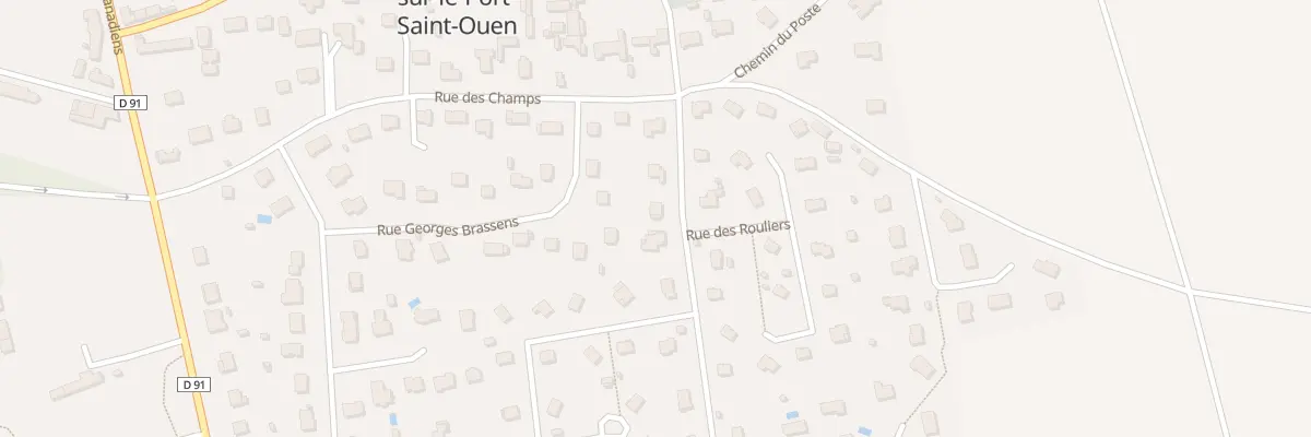 Plan du 214 Rue de l’Eglise aux Authieux-sur-le-Port-Saint-Ouen