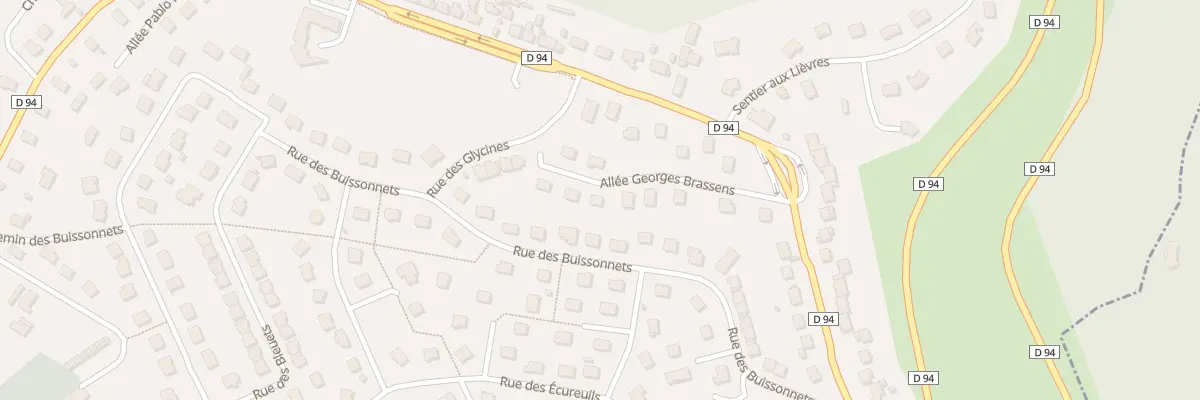 Plan du 11 All Georges Brassens à Amfreville-la-Mi-Voie