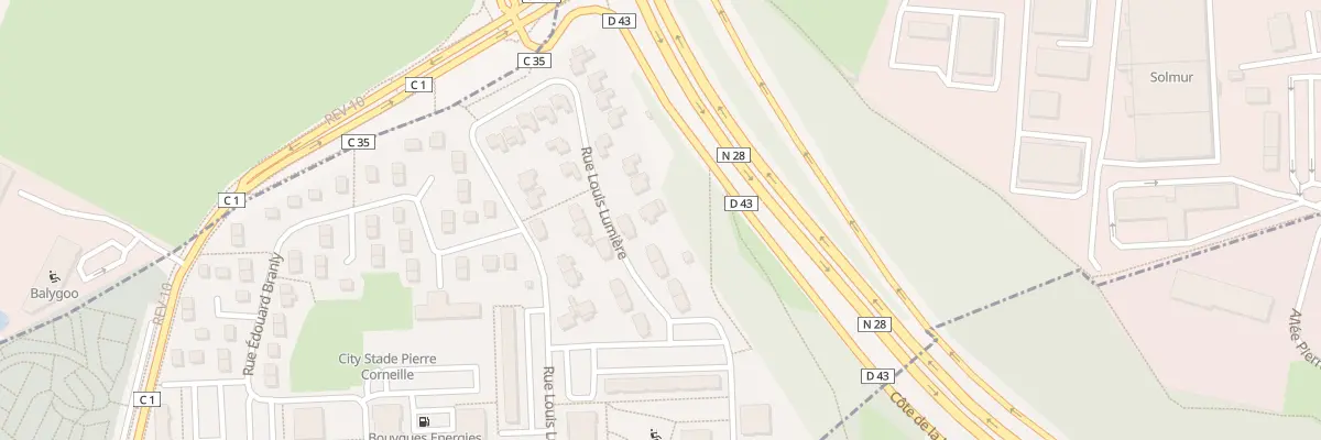 Plan du 15 Rue Louis Lumière à Bihorel