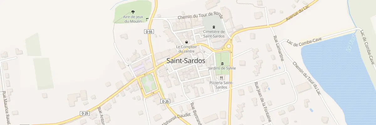 Plan du 4 Rue Centrale à Saint-Sardos