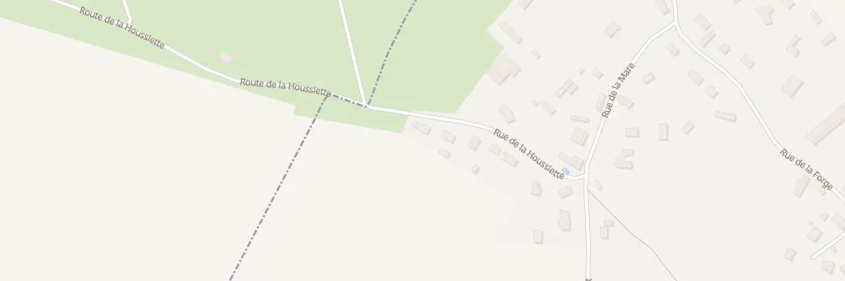 Plan du 171 Rue de la Houssiette à Authieux-Ratiéville