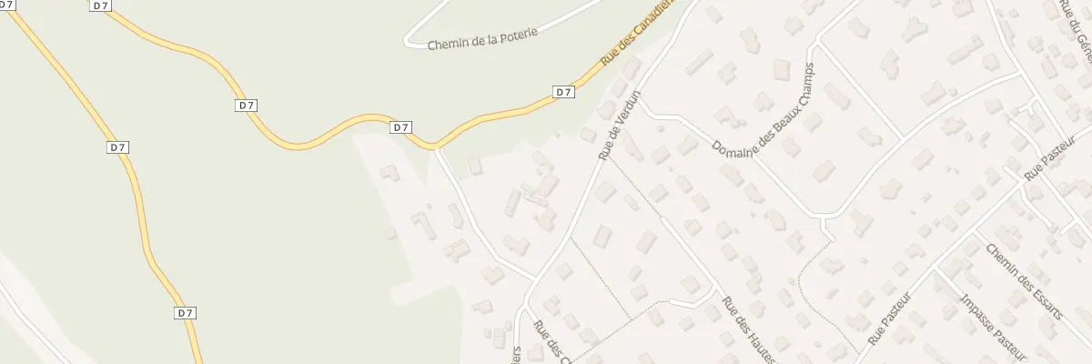 Plan du 8 Rue de Verdun à Belbeuf