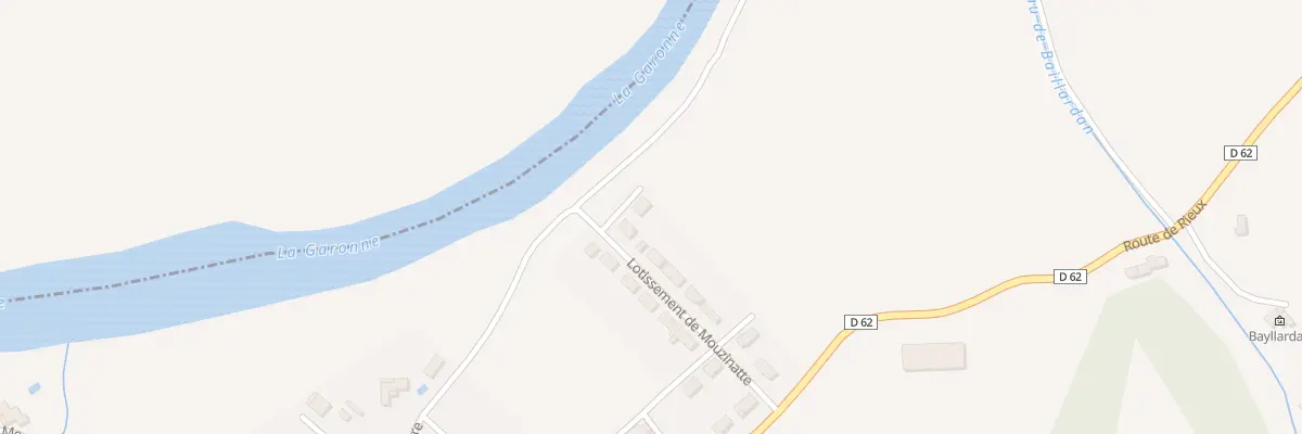 Plan du 5010F Mouzinatte à Gensac-sur-Garonne