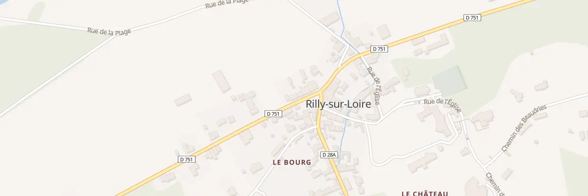 Plan du 16 Rue Nationale à Rilly-sur-Loire