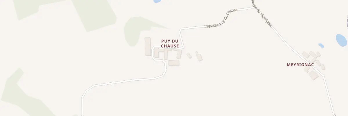 Plan du 292 Imp Puy du Chause à Anlhiac