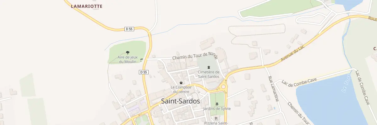 Plan du 2 Pl des Sabotiers à Saint-Sardos