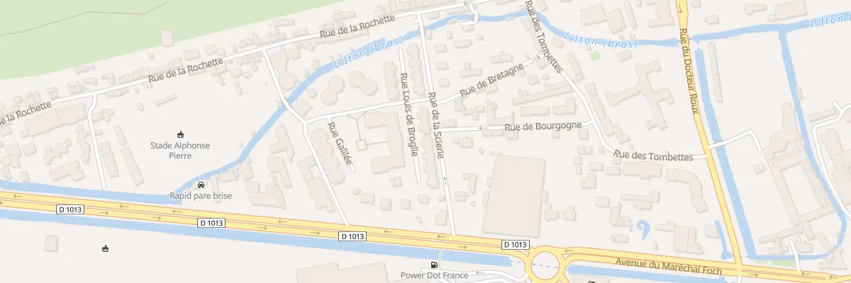 Plan du 30 Rue de la Scierie à Évreux