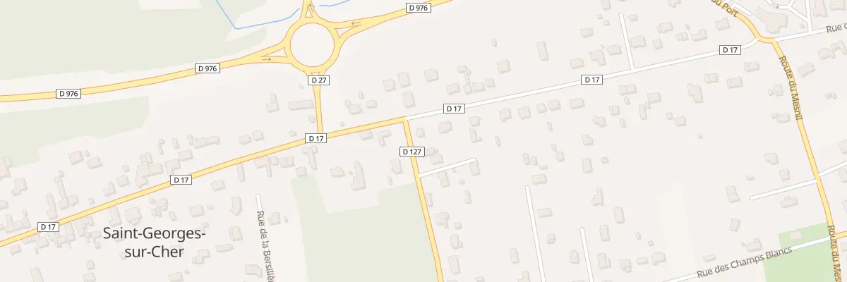 Plan du 302 Rue du Gen de Gaulle à Saint-Georges-sur-Cher