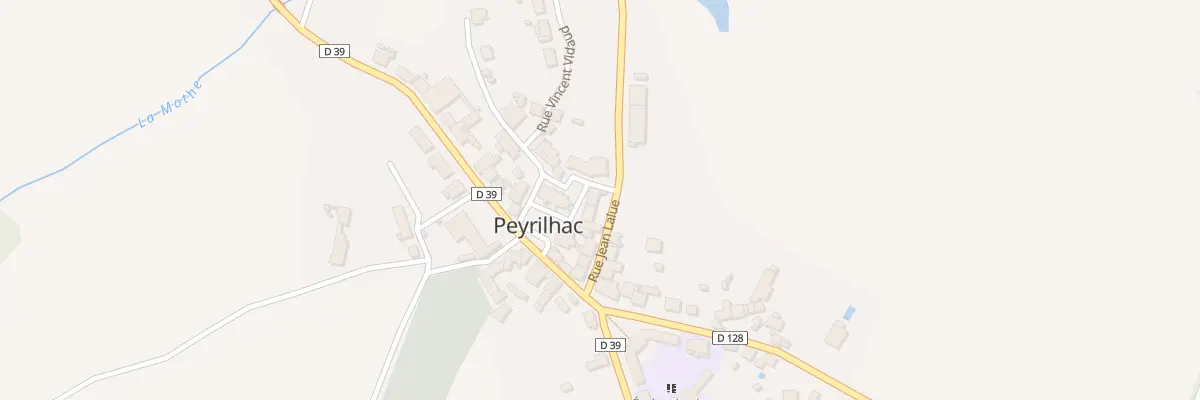 Plan du 9 Rue Jean Lalue à Peyrilhac