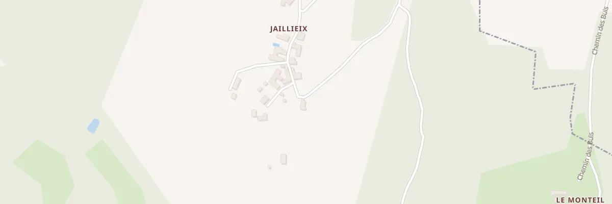 Plan du 641 Che de Jaillieix à Auriac-du-Périgord