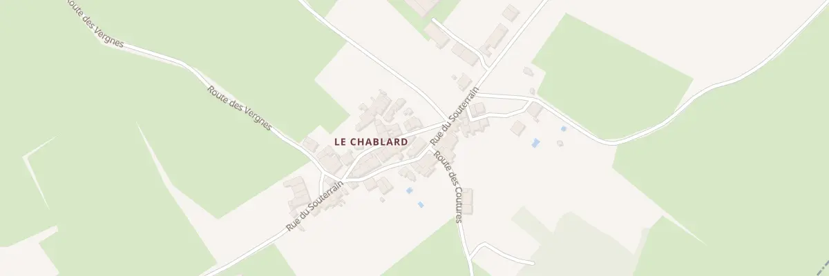 Plan du 10 Rue de La Forge à Blanzac