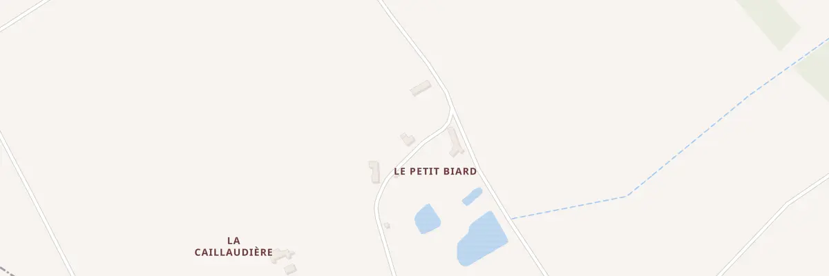 Plan du 118 Le Petit Biard à Céré-la-Ronde