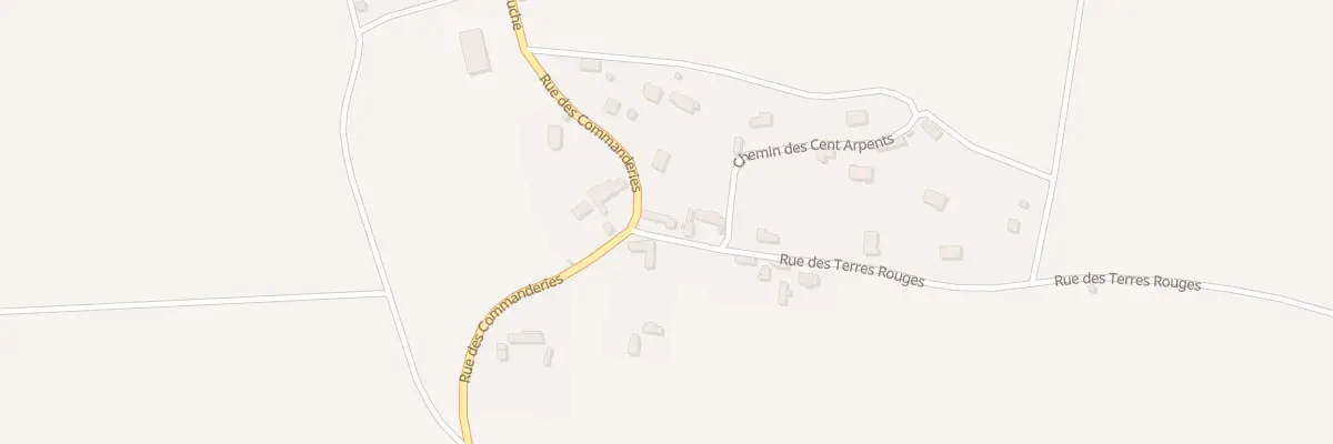 Plan du 8 Rue des Terres Rouges à Prudemanche