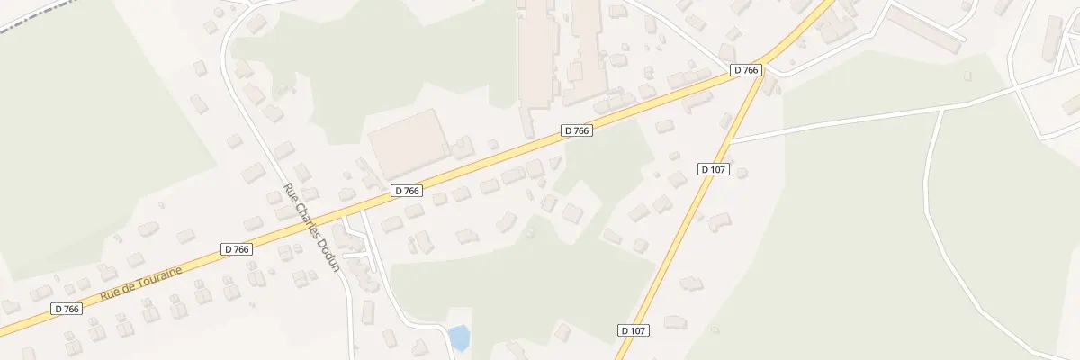 Plan du 28 Rue de Touraine à Herbault
