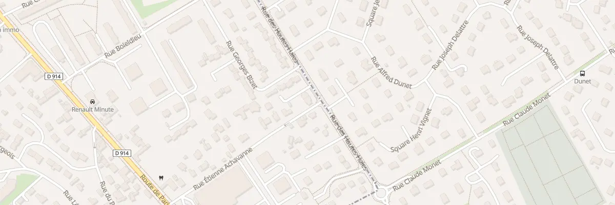 Plan du 11 Rue des Hautes Haies à Bonsecours