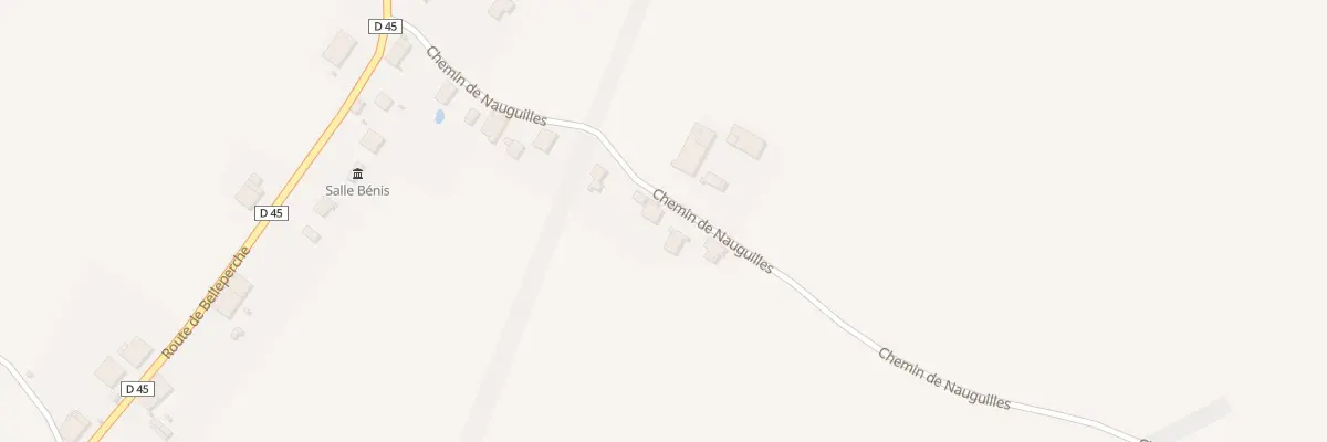 Plan du 274 Che de Nauguillès à Castelsarrasin