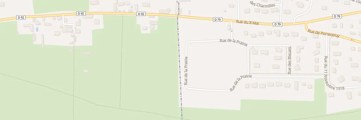 Plan du 465 Rue de la Prairie à Igoville