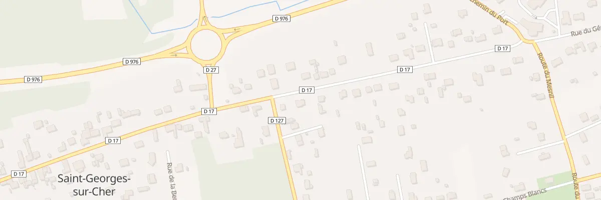 Plan du 308 Rue du Gen de Gaulle à Saint-Georges-sur-Cher