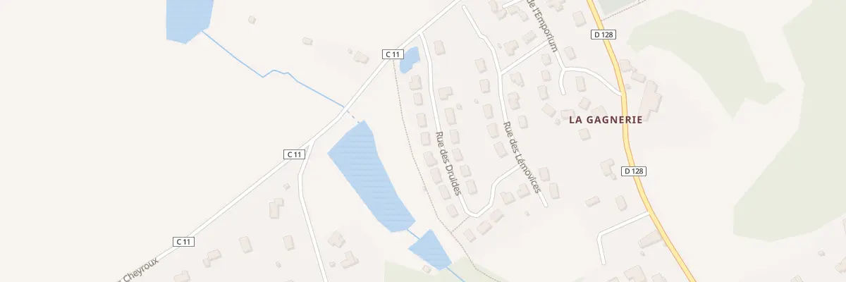 Plan du 19 Rue des Druides à Saint-Gence