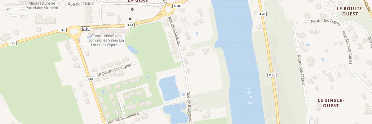 Plan du 5458 Rue des Bouysses à Floressas