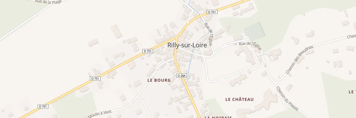 Plan du 3 Rte de Vallières à Rilly-sur-Loire
