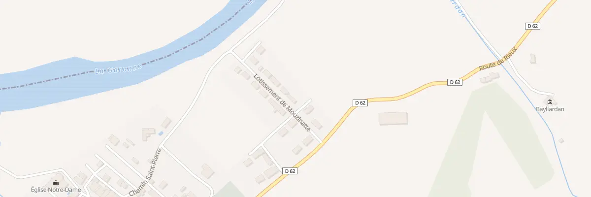 Plan du 5008F Mouzinatte à Gensac-sur-Garonne