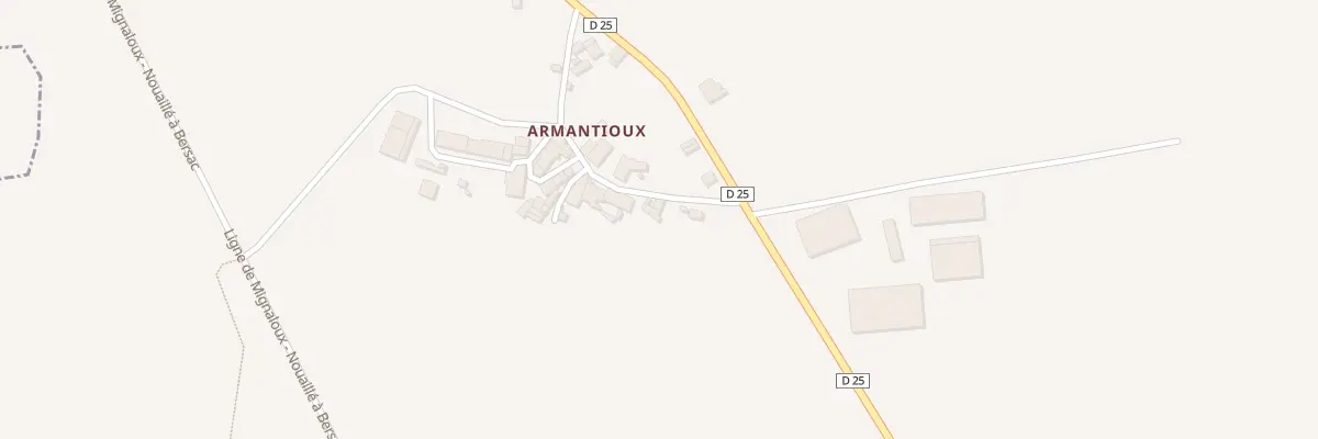 Plan du 5140 Armantioux à Droux