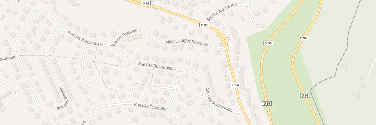 Plan du 14 Rue des Buissonnets à Amfreville-la-Mi-Voie