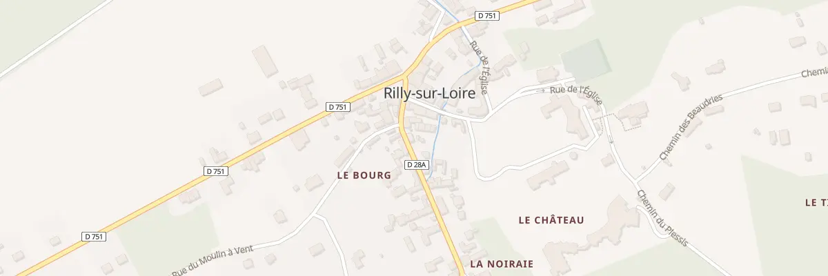Plan du 7 Rte de Vallières à Rilly-sur-Loire