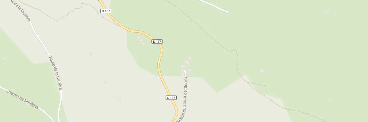 Plan du 170 Sarrat du Bouch à Alos