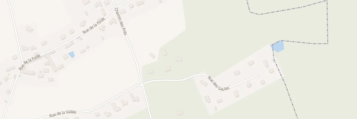 Plan du 12 Rue des Saules à Aviron