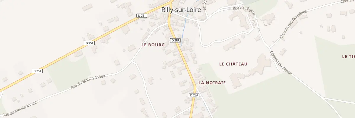 Plan du 16 Rte de Vallières à Rilly-sur-Loire
