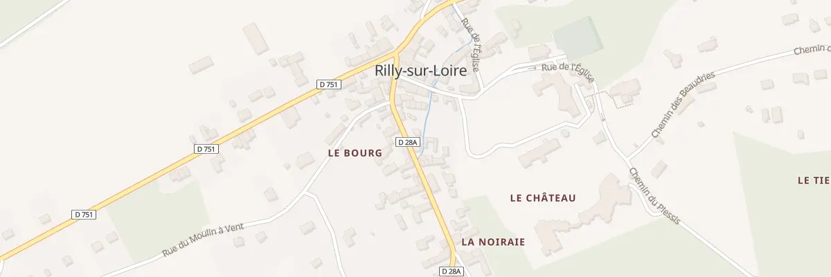 Plan du 7A Rte de Vallières à Rilly-sur-Loire