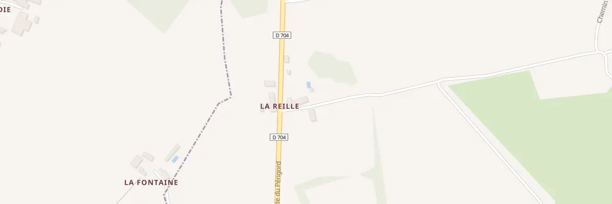 Plan du 21A La Reille à Nailhac