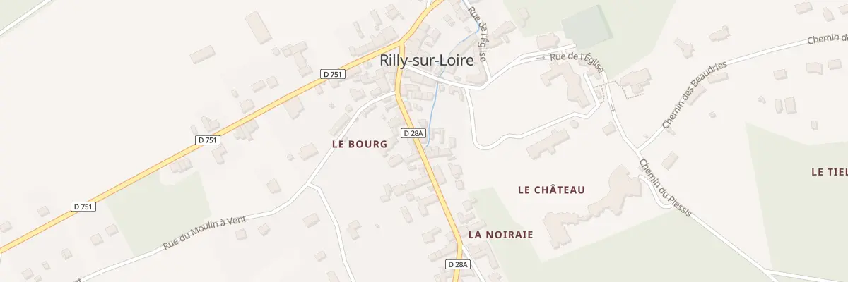 Plan du 7T Rte de Vallières à Rilly-sur-Loire