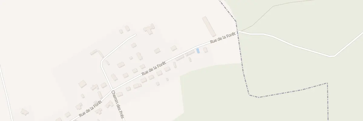 Plan du 30 Rue de la Forêt à Aviron