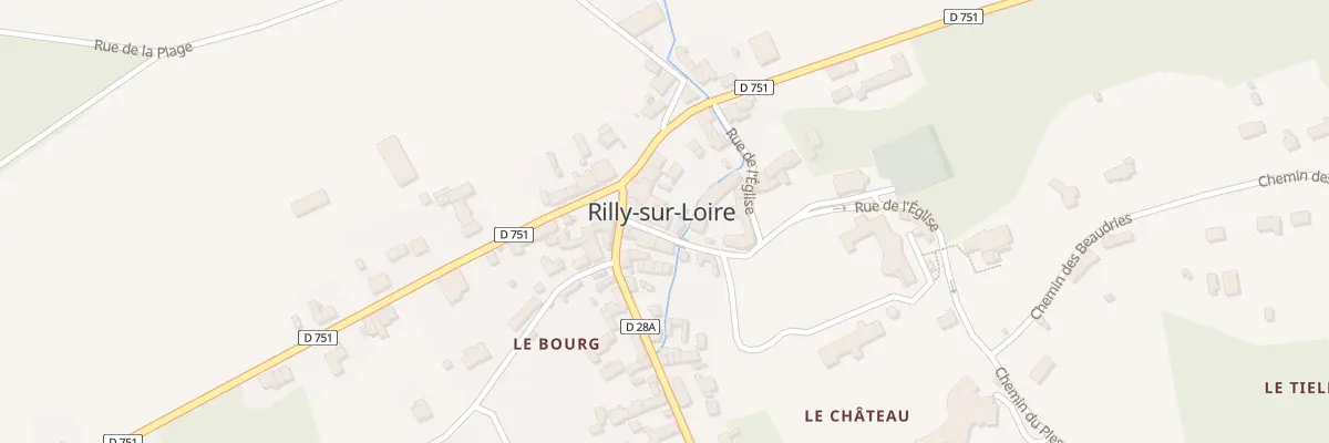 Plan du 1 Rue de l’Eglise à Rilly-sur-Loire