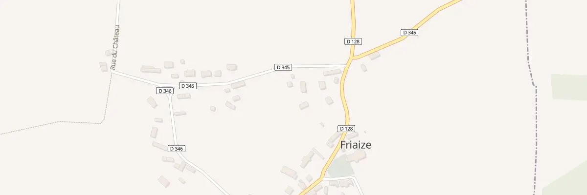 Plan du 4 Rue du Château à Friaize