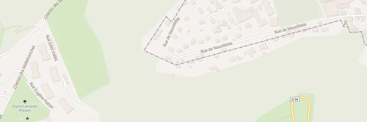 Plan du 59 Rue de Neuvillette au Mesnil-Esnard