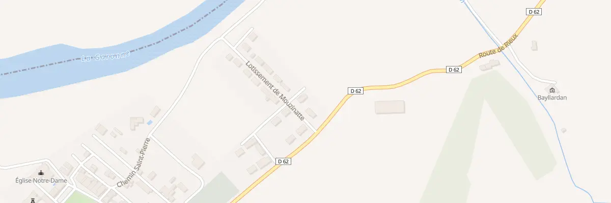 Plan du 5006F Mouzinatte à Gensac-sur-Garonne
